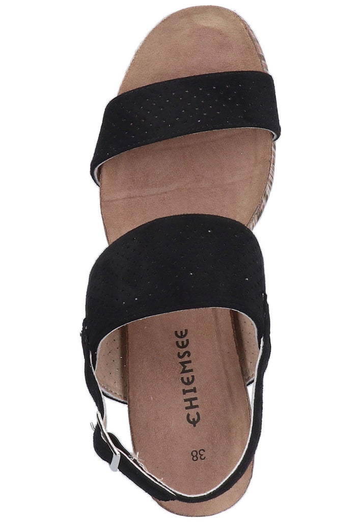 Chiemsee Sandalen Lederimitat Schwarz