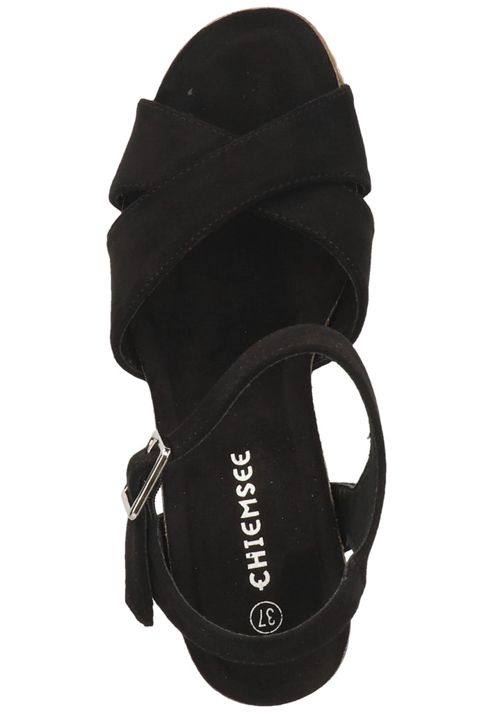 Chiemsee Sandalen Lederimitat Schwarz