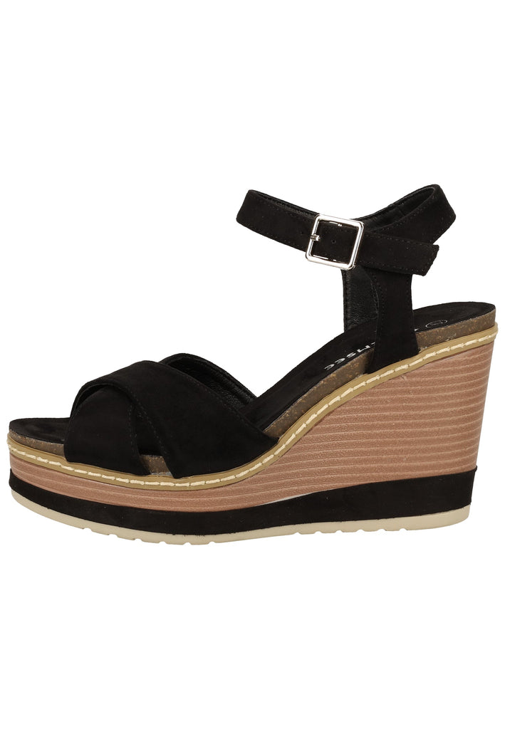 Chiemsee Sandalen Lederimitat Schwarz