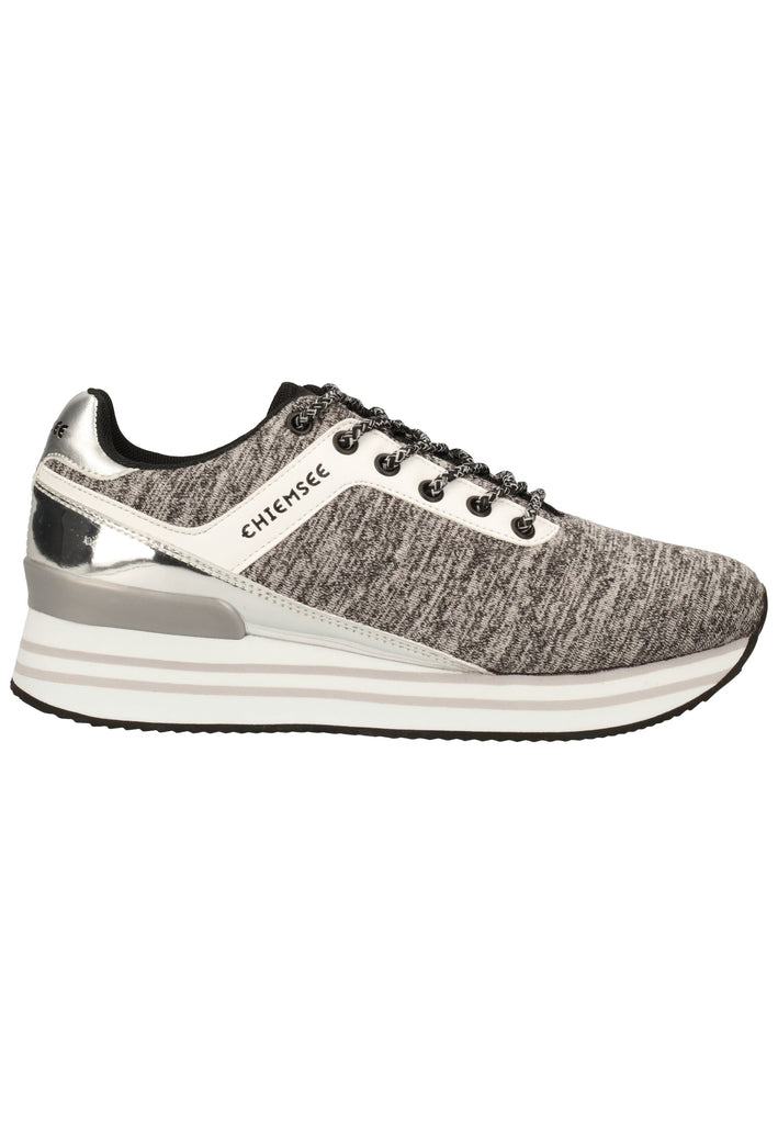 Chiemsee Sneaker Lederimitat Schwarz/Weiß