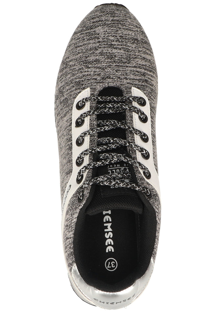 Chiemsee Sneaker Lederimitat Schwarz/Weiß