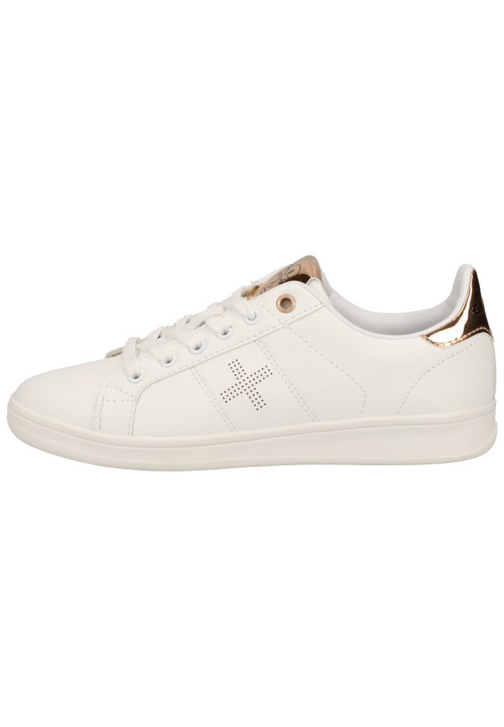 Chiemsee Sneaker Lederimitat Weiß/Bronze
