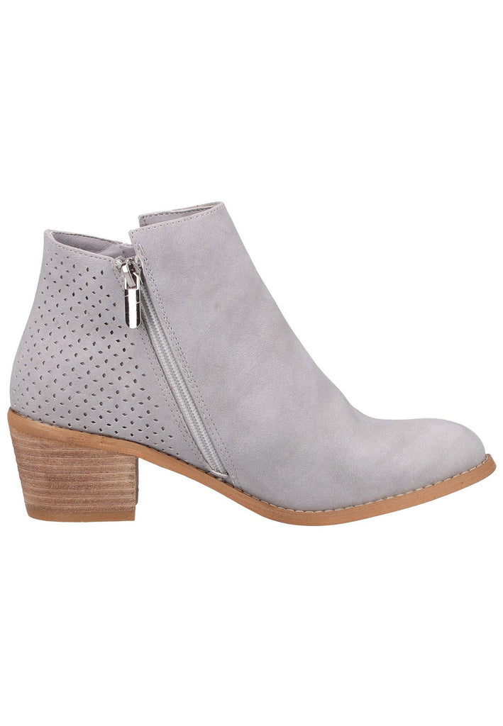 Chiemsee Stiefelette Lederimitat Grau