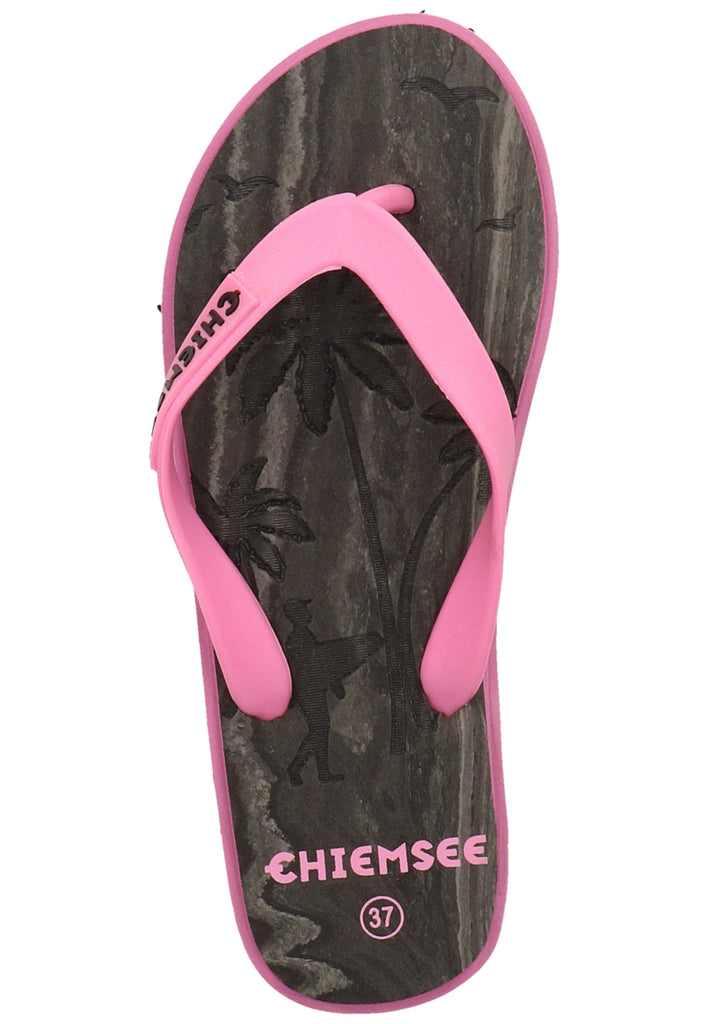 Chiemsee Zehensteg Synthetik Grau/Pink