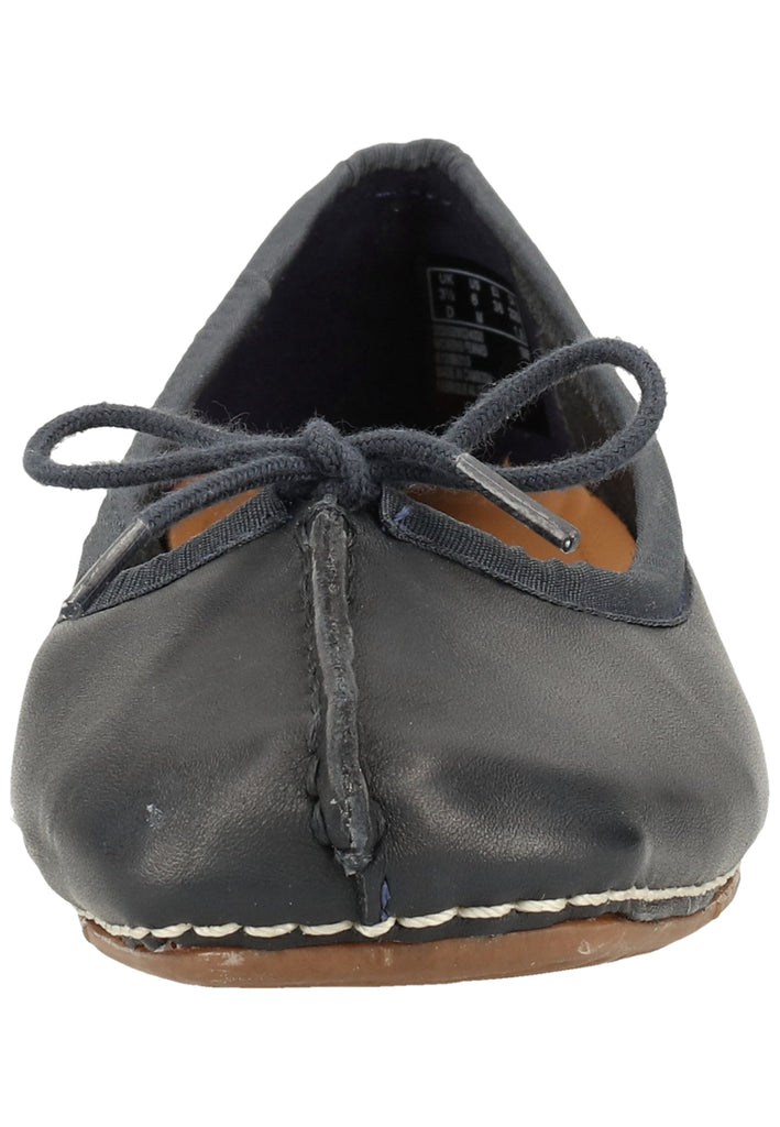 Clarks Ballerinas Leder Navy