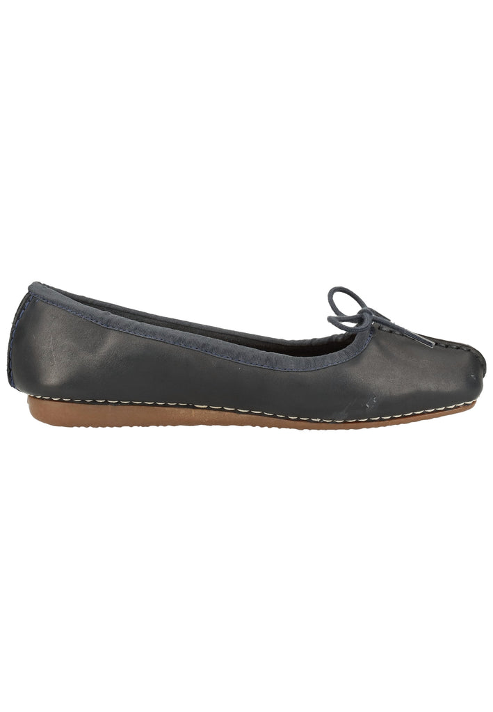 Clarks Ballerinas Leder Navy