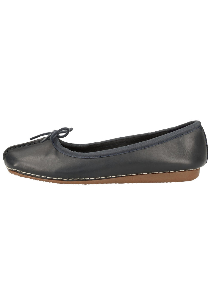 Clarks Ballerinas Leder Navy