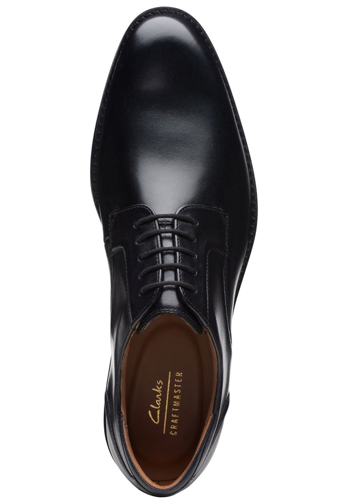 Clarks Businessschuhe Leder Schwarz