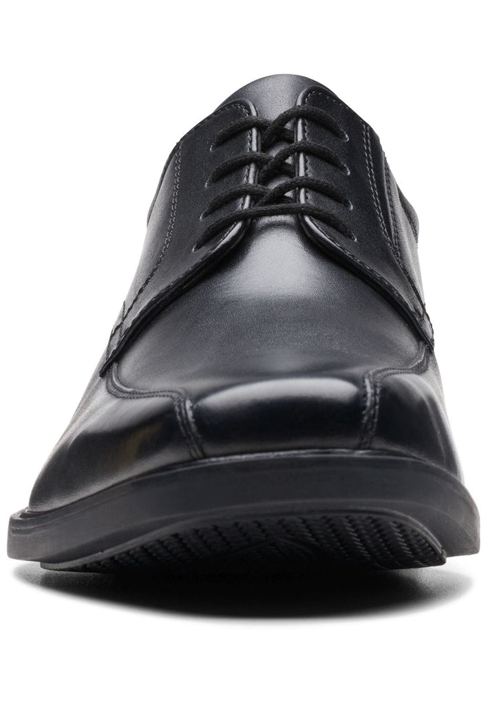 Clarks Businessschuhe Leder Schwarz