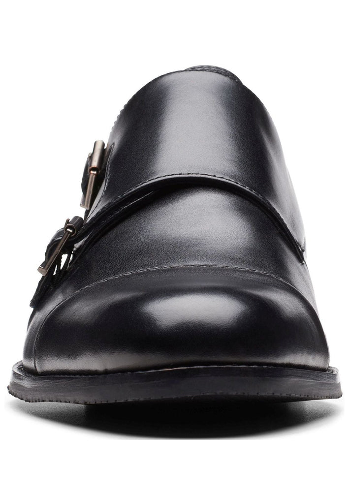 Clarks Businessschuhe Leder Schwarz