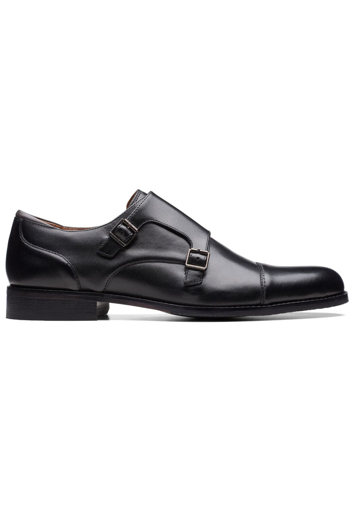 Clarks Businessschuhe Leder Schwarz
