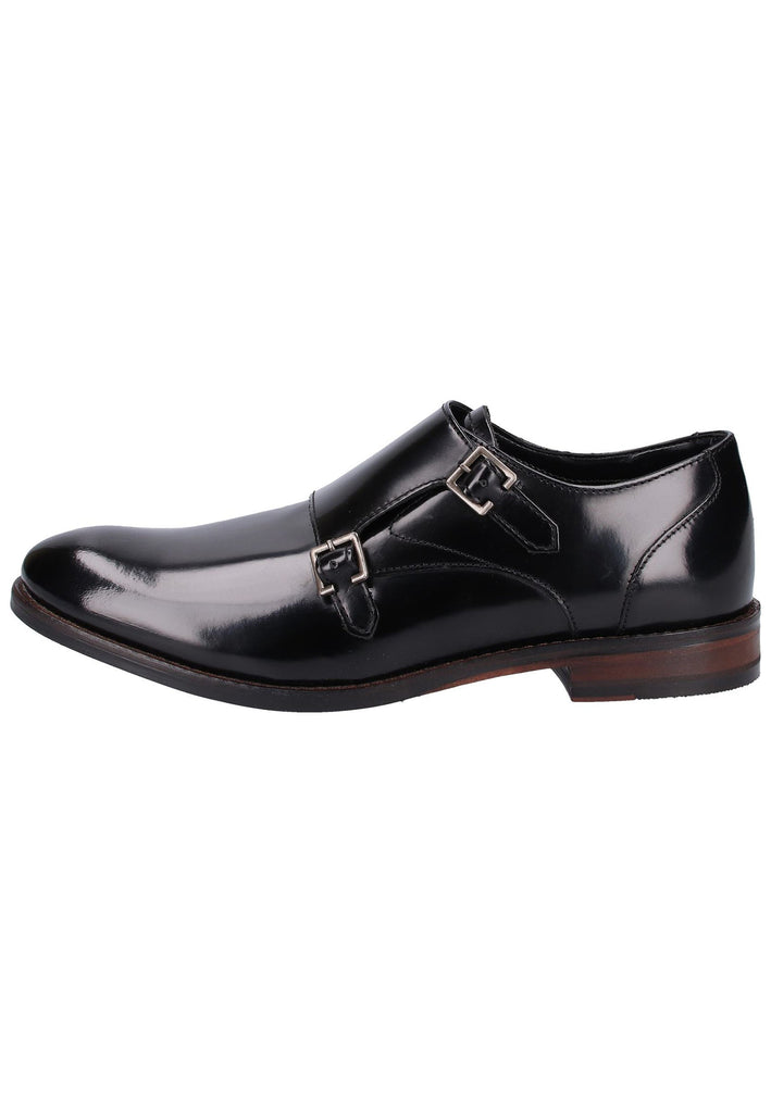 Clarks Businessschuhe Leder Schwarz