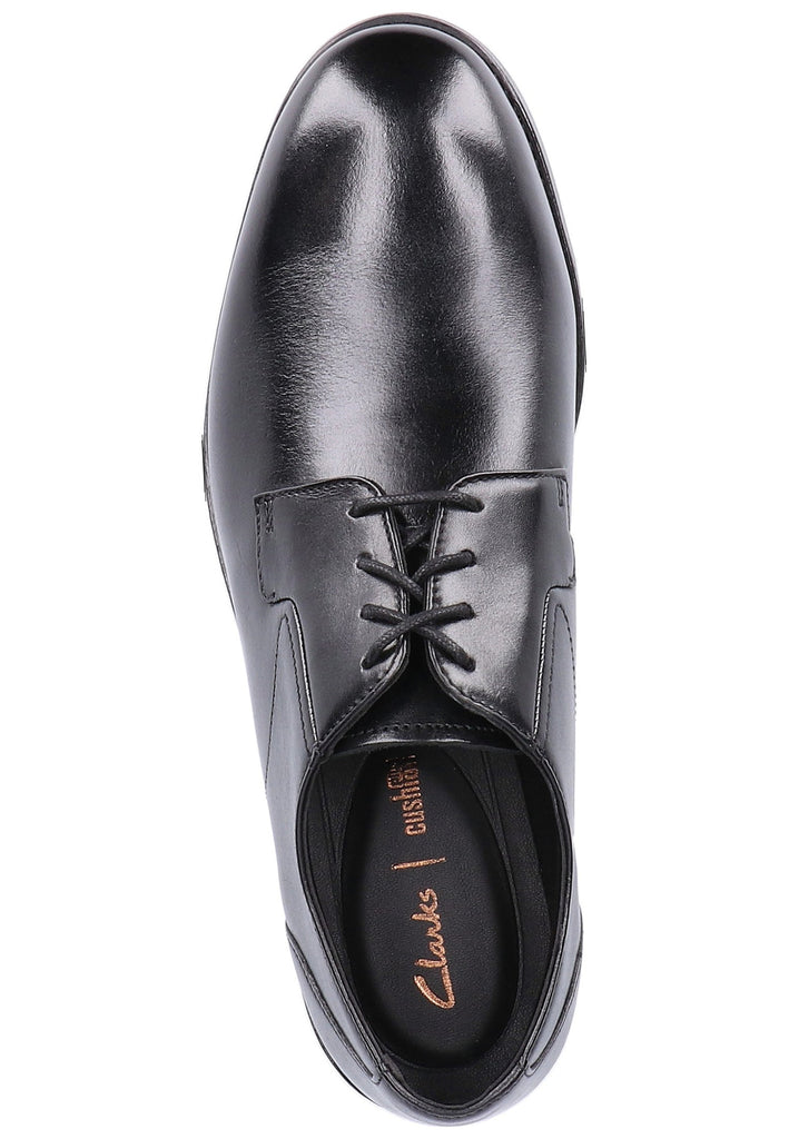 Clarks Businessschuhe Leder Schwarz