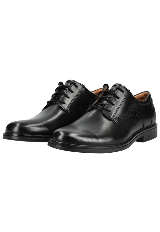 Clarks Businessschuhe Leder Schwarz