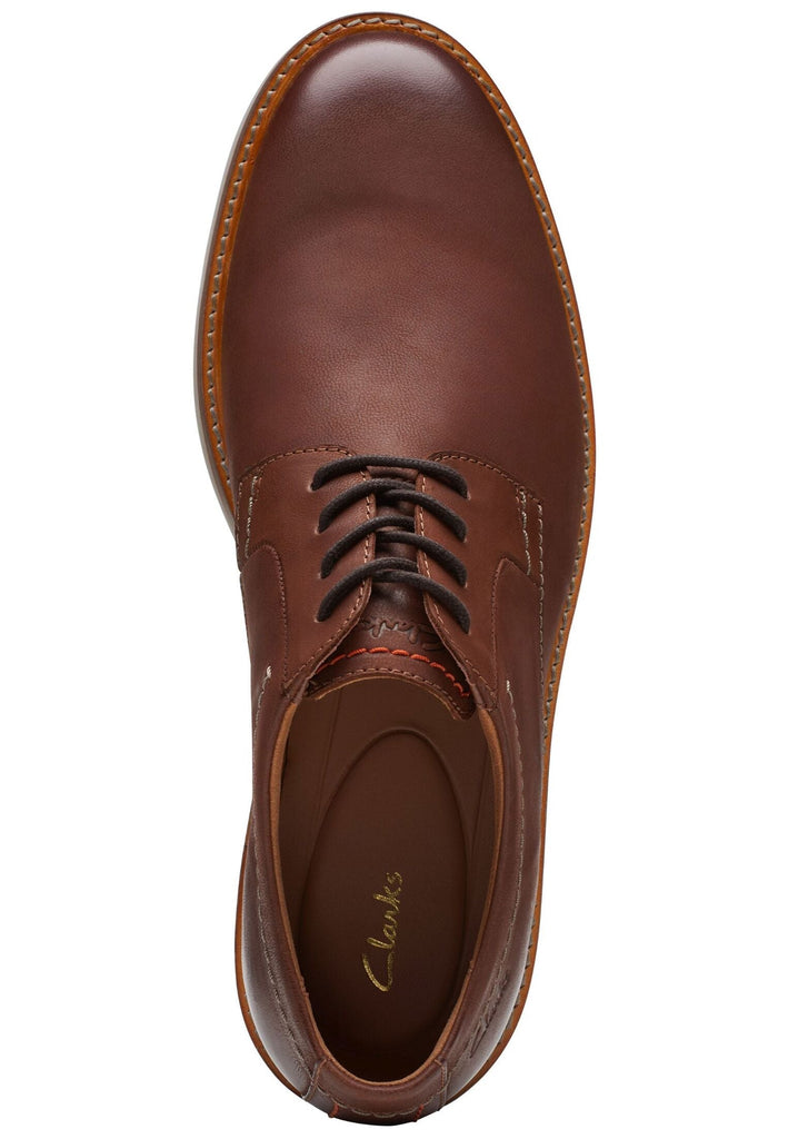 Clarks Businessschuhe Leder Tan