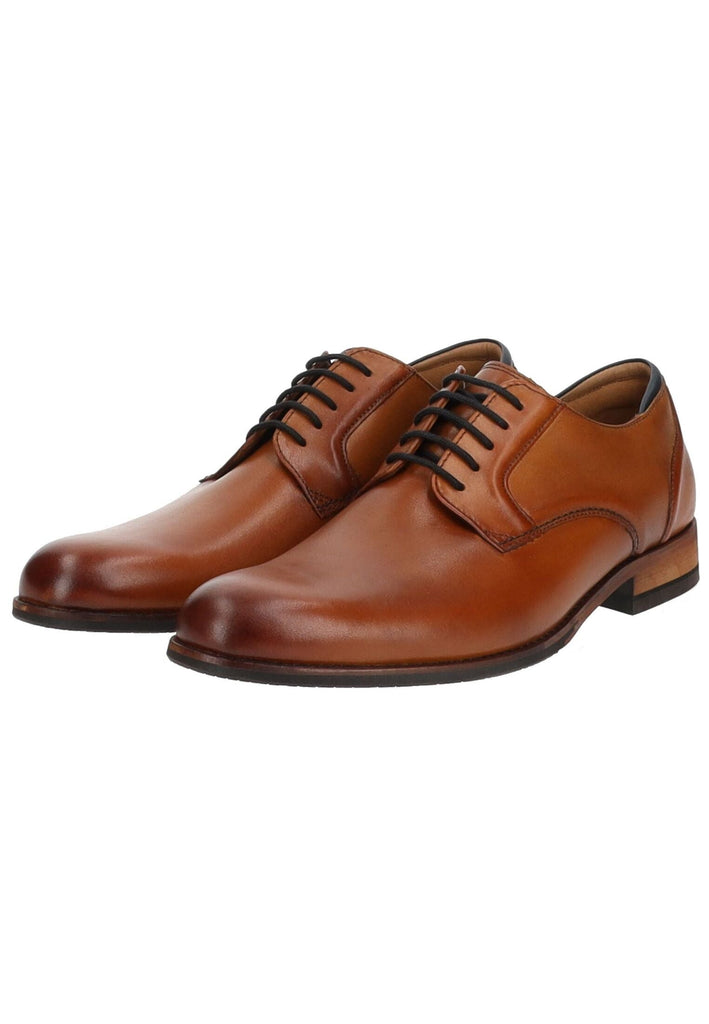 Clarks Businessschuhe Leder Tan