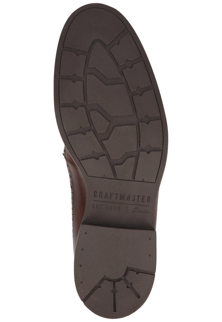 Clarks Businessschuhe Leder Tan