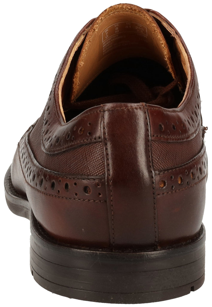 Clarks Businessschuhe Leder Tan