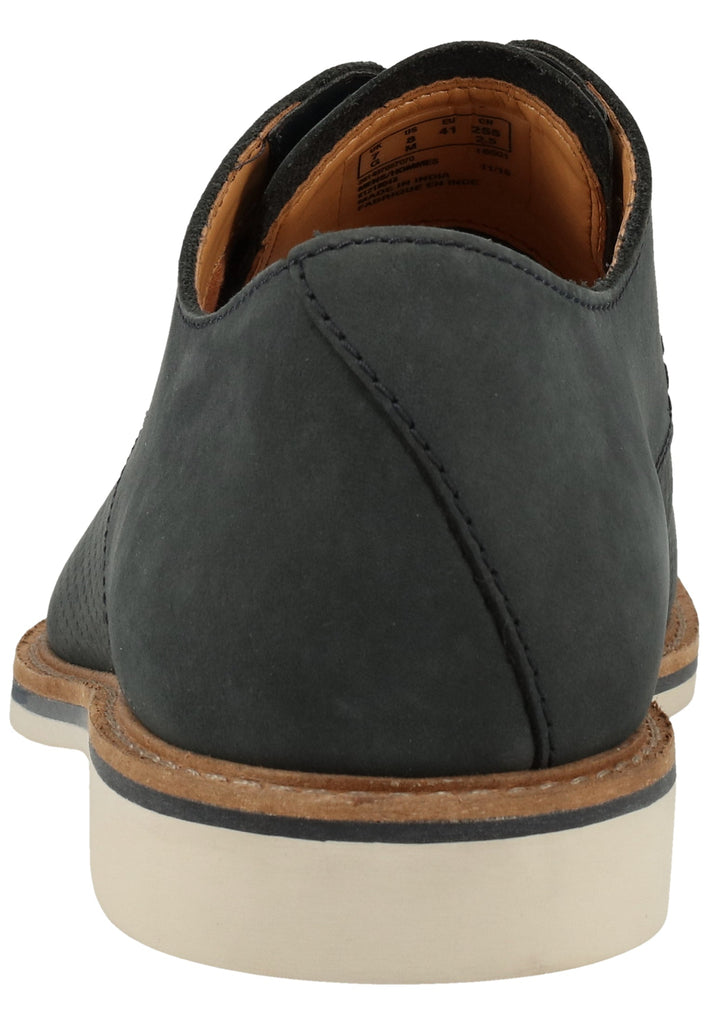 Clarks Businessschuhe Nubukleder Navy