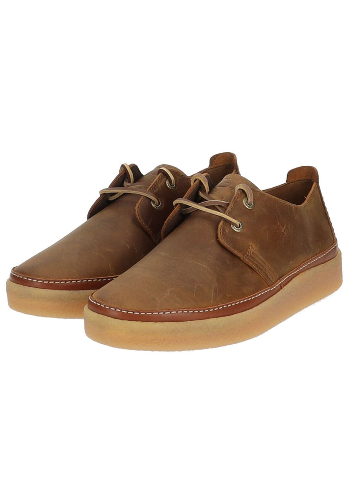 Clarks Halbschuhe Leder Braun