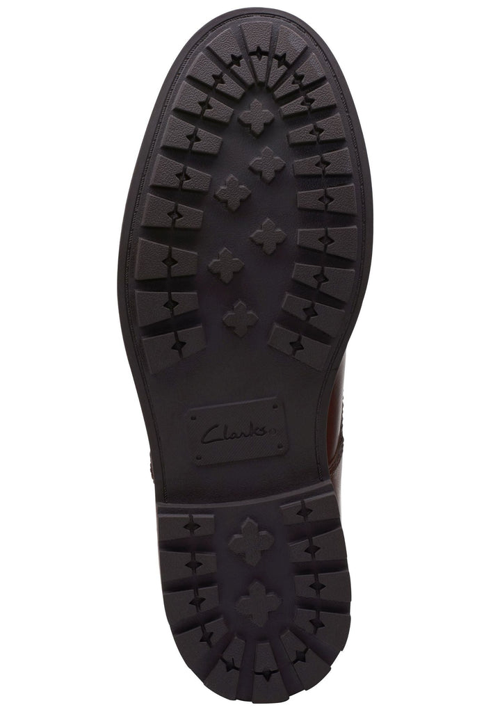 Clarks Halbschuhe Leder Braun