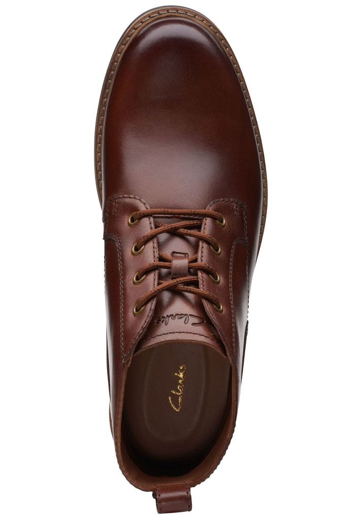 Clarks Halbschuhe Leder Braun