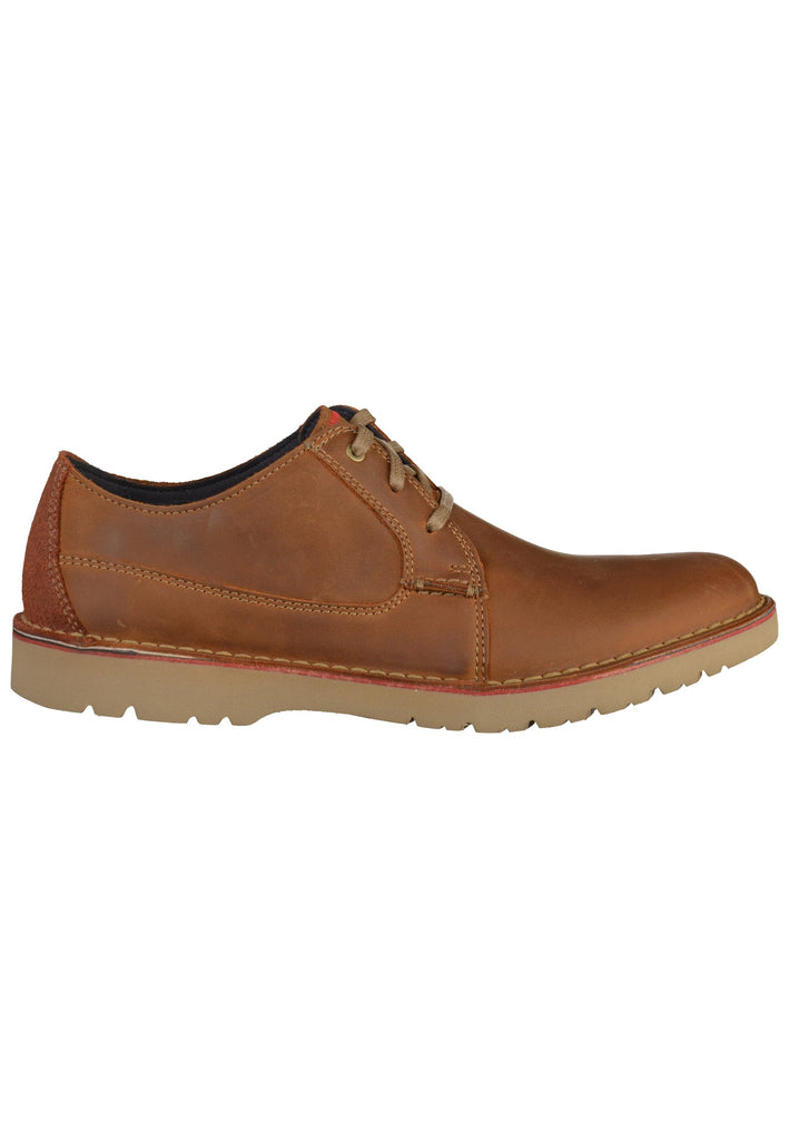 Clarks Halbschuhe Leder Braun