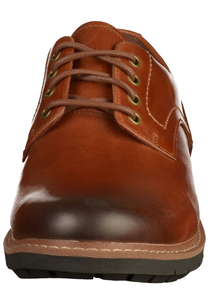 Clarks Halbschuhe Leder Dunkelbraun
