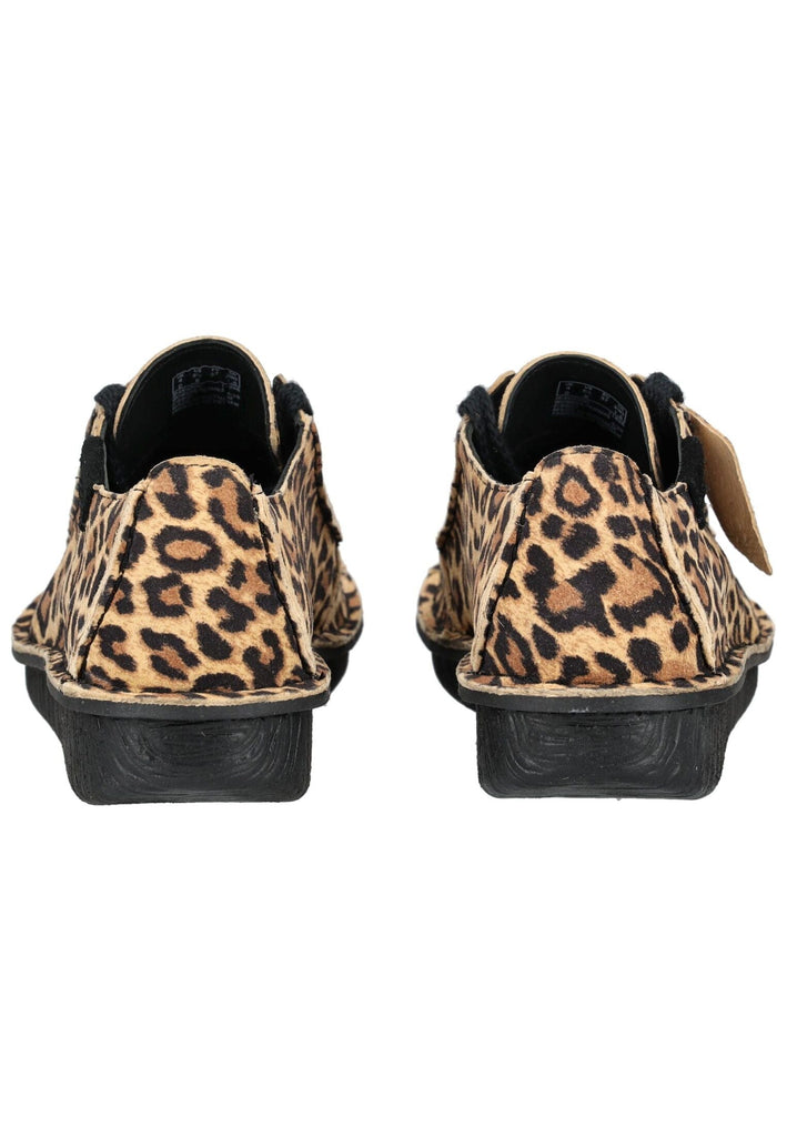 Clarks Halbschuhe Leder Leopard
