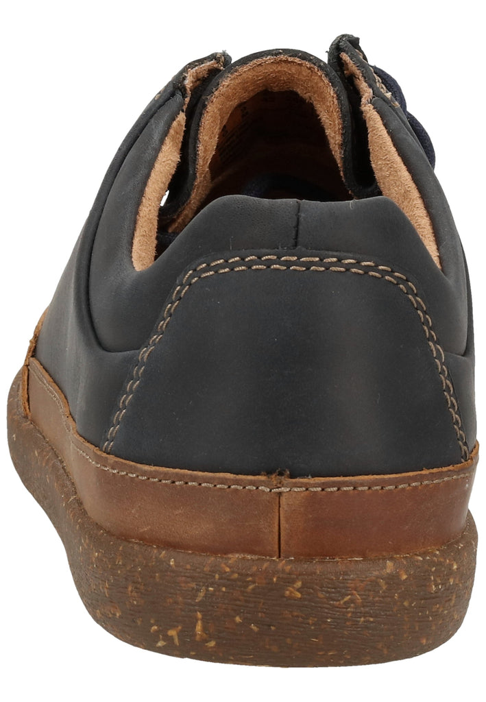 Clarks Halbschuhe Leder Navy