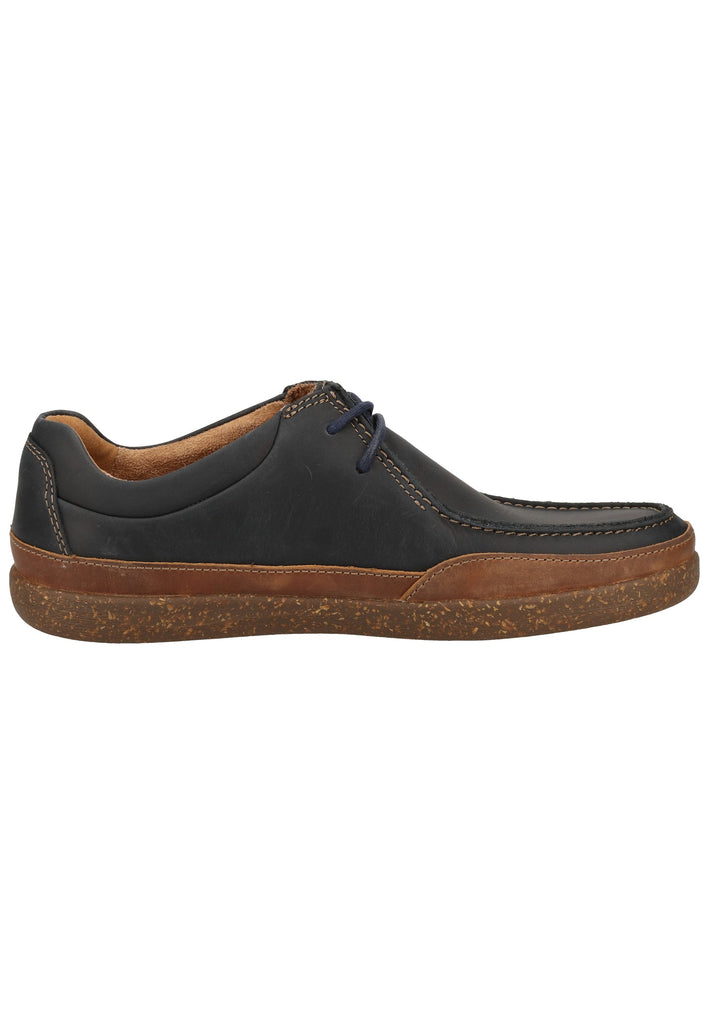 Clarks Halbschuhe Leder Navy