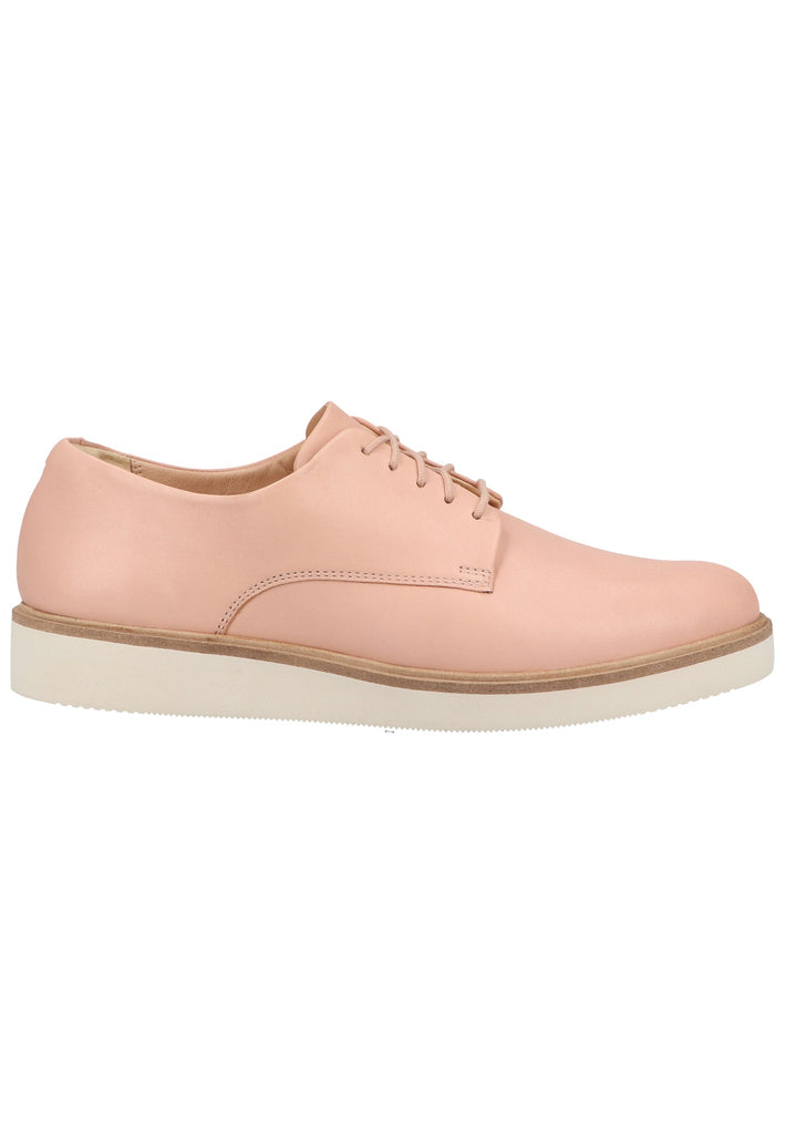 Clarks Halbschuhe Leder Pink