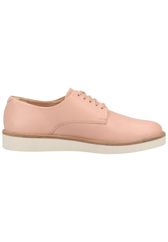 Clarks Halbschuhe Leder Pink