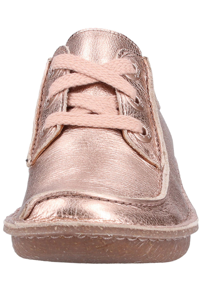 Clarks Halbschuhe Leder Rose