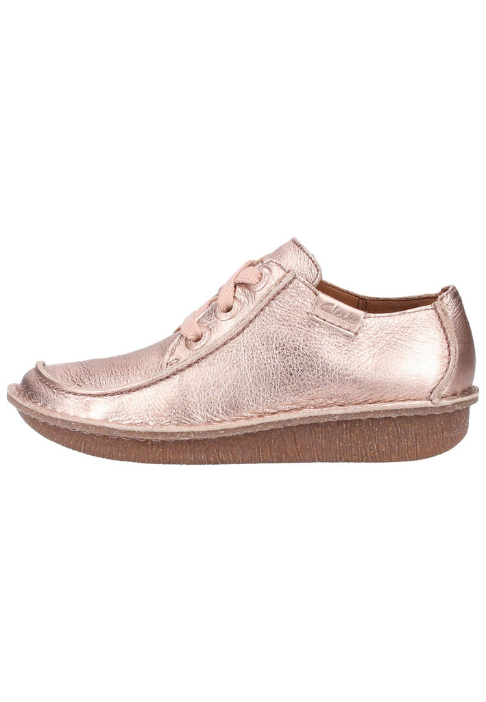 Clarks Halbschuhe Leder Rose