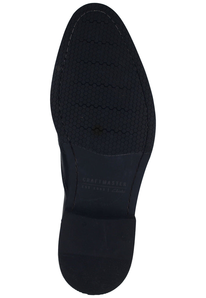 Clarks Halbschuhe Leder Schwarz