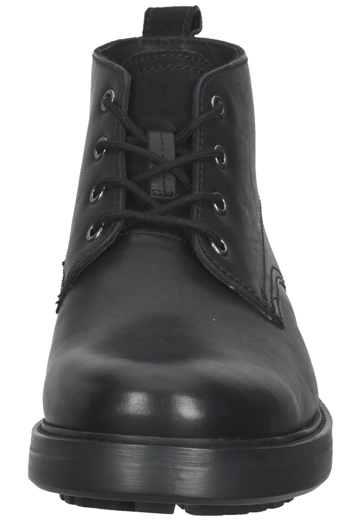 Clarks Halbschuhe Leder Schwarz