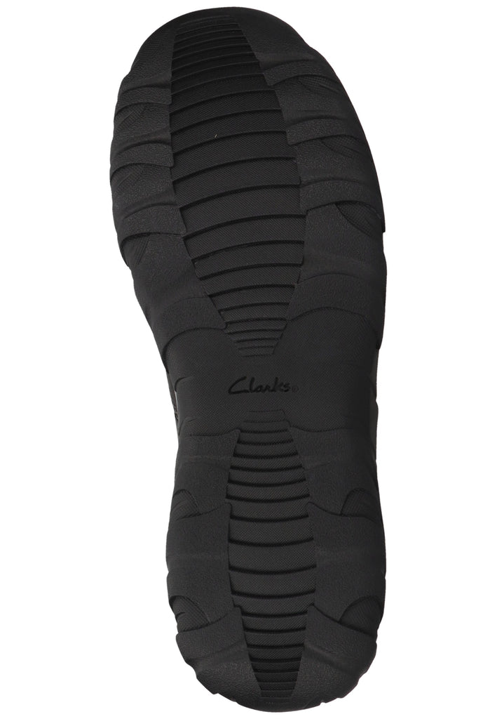 Clarks Halbschuhe Leder Schwarz