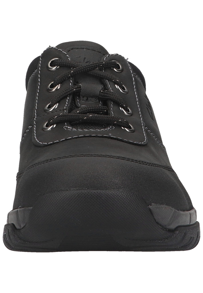 Clarks Halbschuhe Leder Schwarz