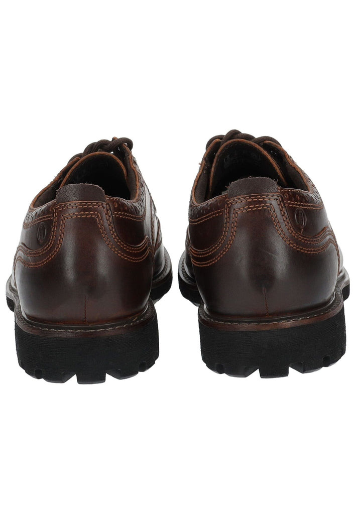 Clarks Halbschuhe Leder Tan