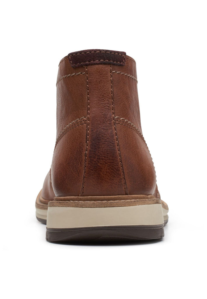 Clarks Halbschuhe Leder Tan