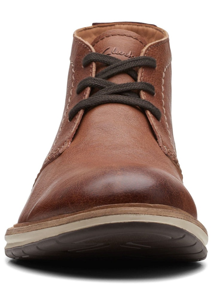 Clarks Halbschuhe Leder Tan