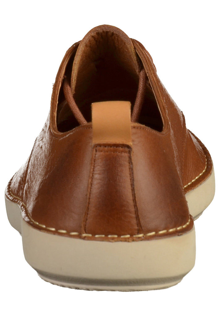 Clarks Halbschuhe Leder Tan