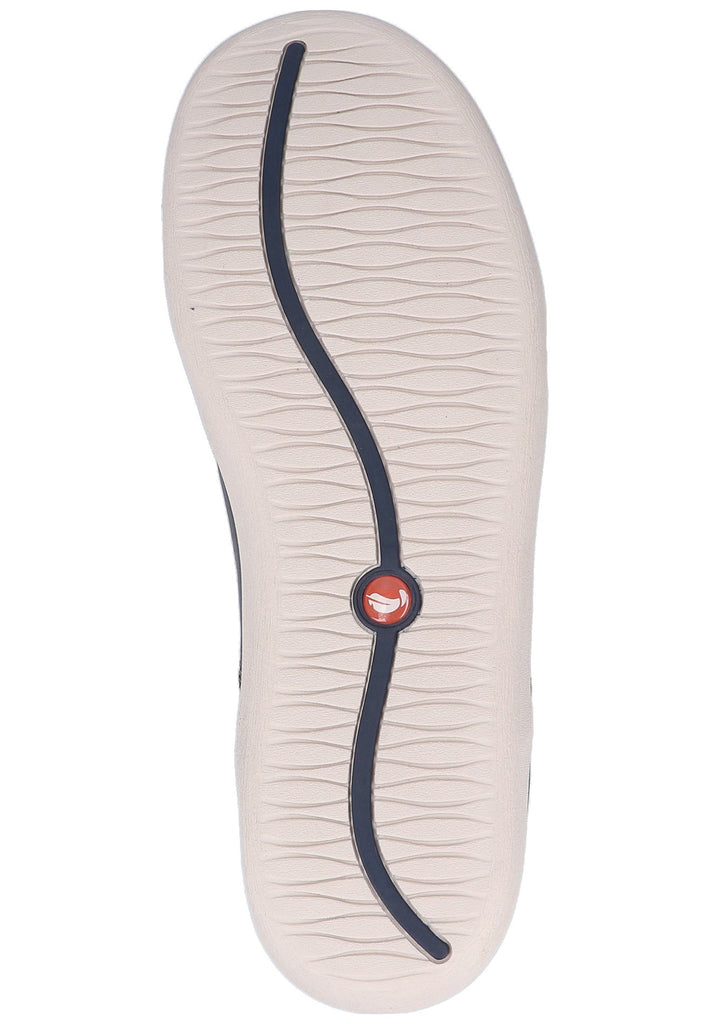 Clarks Halbschuhe Leder/Textil Navy