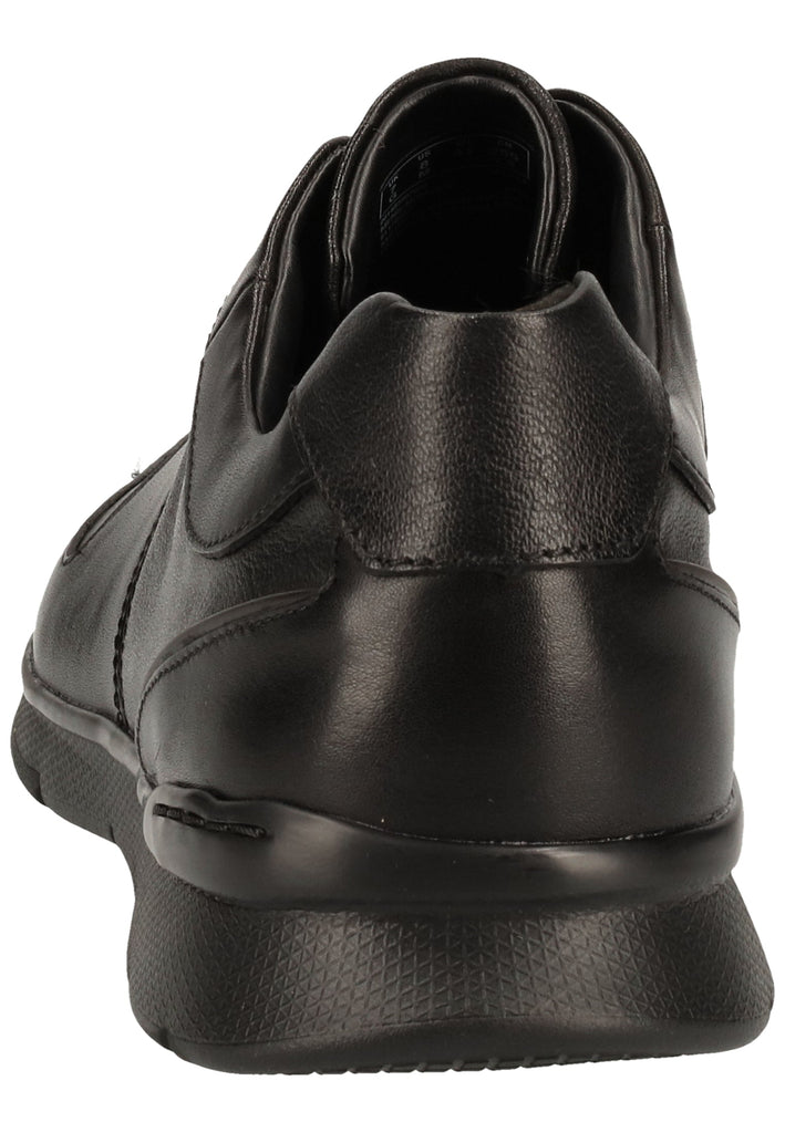 Clarks Halbschuhe Leder/Textil Schwarz
