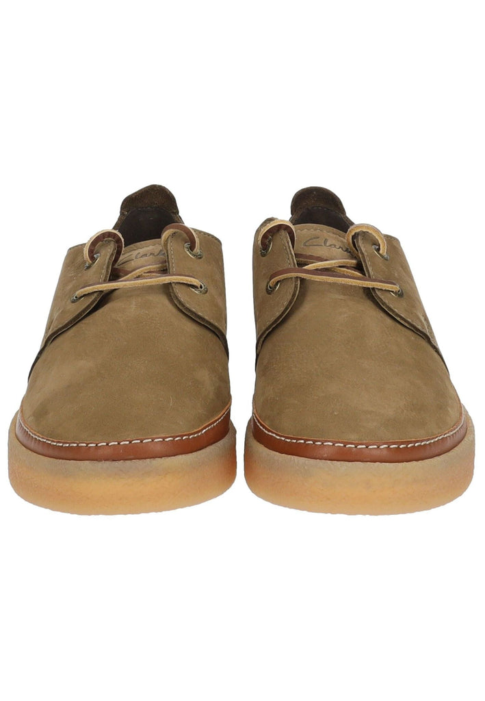 Clarks Halbschuhe Nubukleder Beige