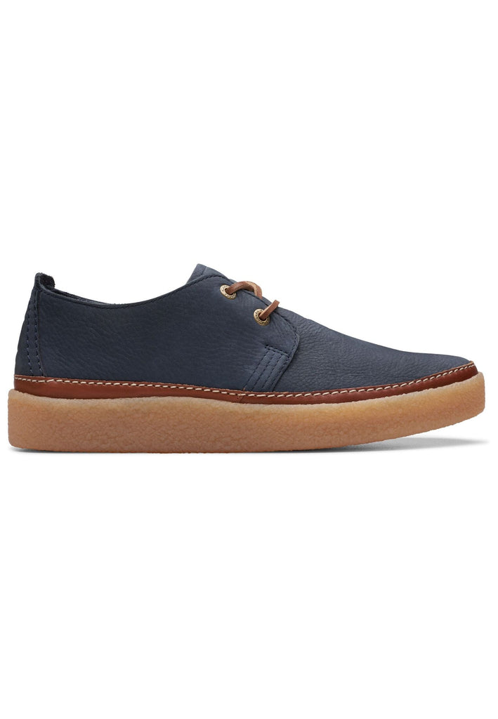 Clarks Halbschuhe Nubukleder Navy