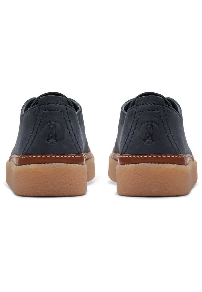 Clarks Halbschuhe Nubukleder Navy