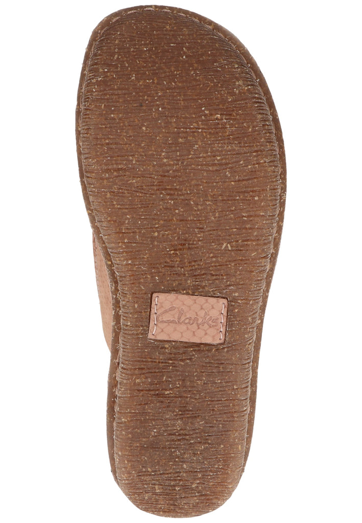 Clarks Halbschuhe Nubukleder Pink