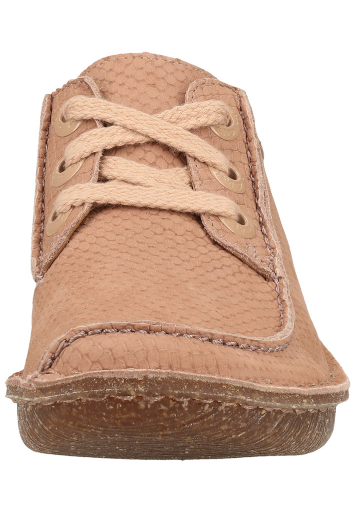 Clarks Halbschuhe Nubukleder Pink